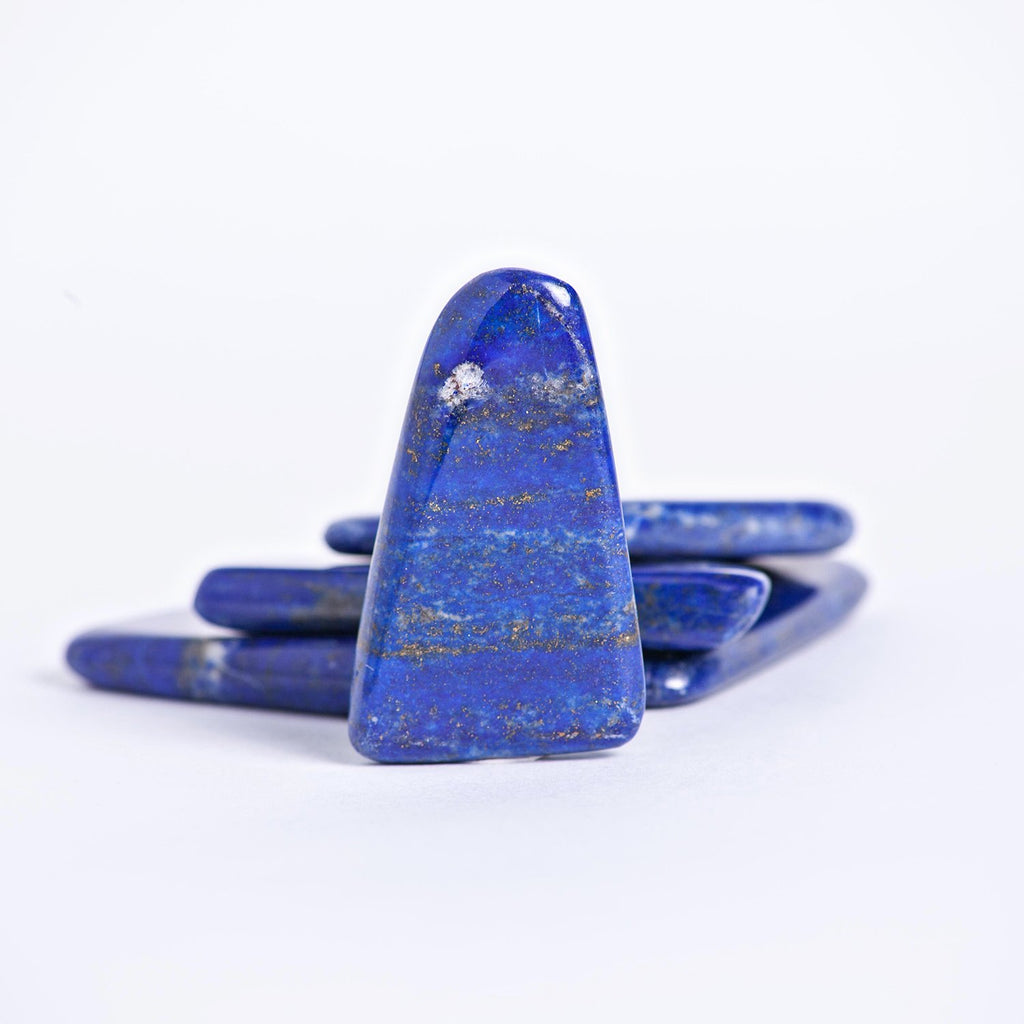 lapis lazuli flat stone