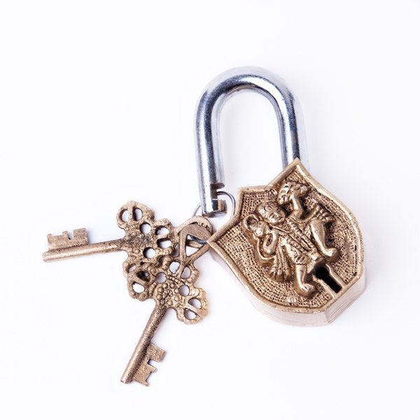 hanuman brass lock