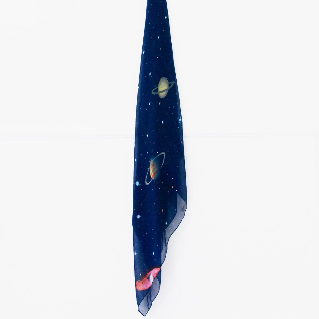 deep blue universe scarf
