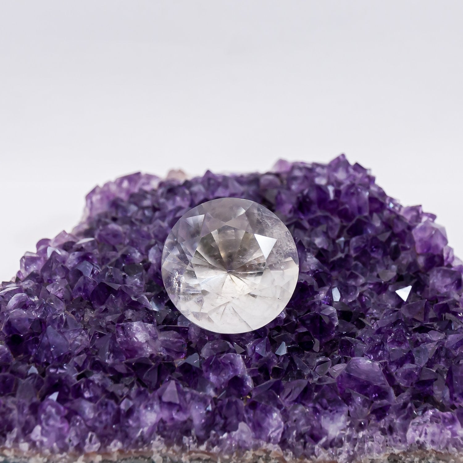 quartz diamond crystal