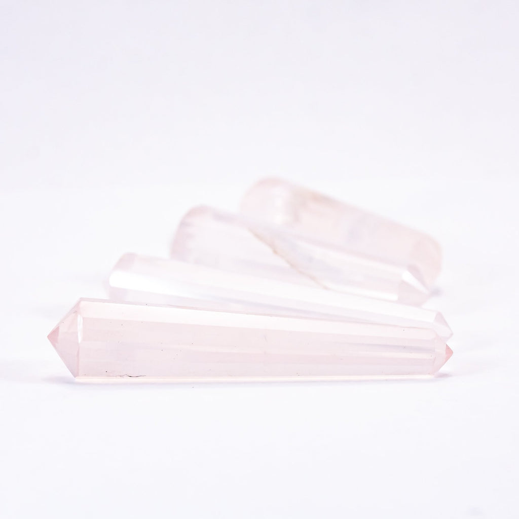 rose quartz vogel style crystal
